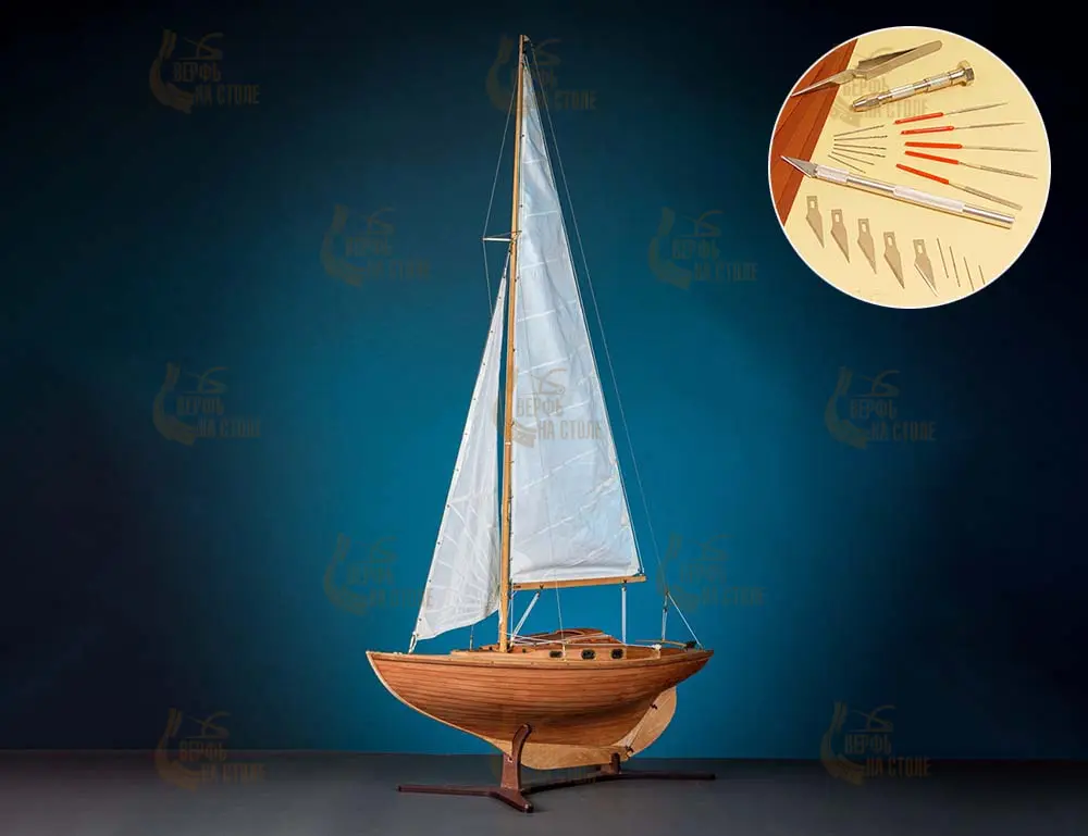 Яхта Folkboat, комплектация Стандартная + (Стартовый набор инструментов) Яхта Folkboat, комплектация Стандартная + (Стартовый набор инструментов)