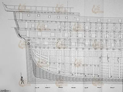Le Commerce de Marseille, 1788 + чертежи Le Commerce de Marseille, 1788 + чертежи