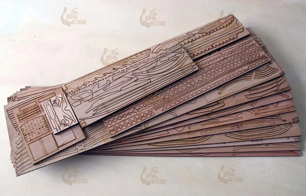 модель корабля для сборки Le Requin 1750 (адмиралтейская версия) модель корабля для сборки Le Requin 1750 (адмиралтейская версия)
