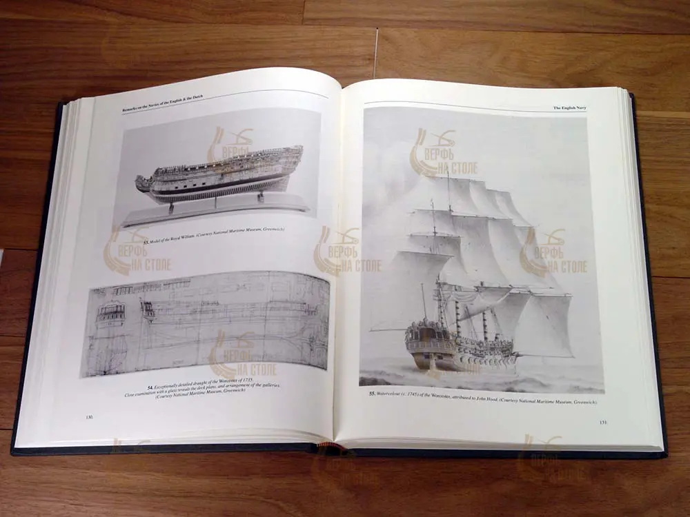 18th century shipbuilding. Remarks by Blaise Olliver