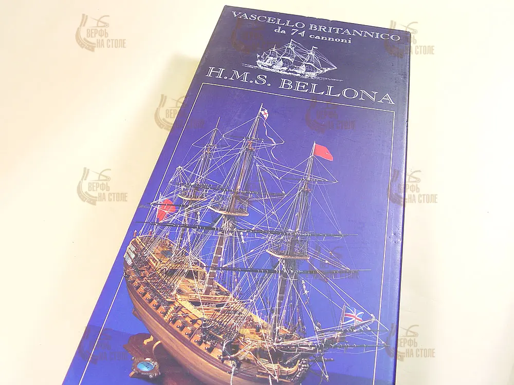 деревянная модель корабля Bellona деревянная модель корабля Bellona
