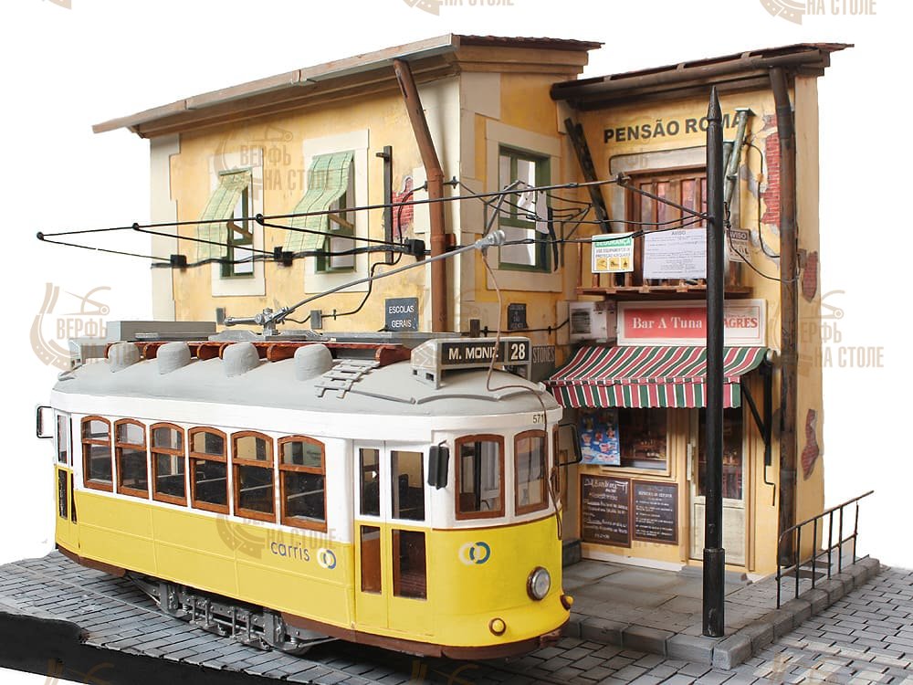 модель трамвая Диорама Lisboa модель трамвая Диорама Lisboa