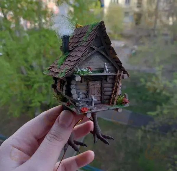 Ёлочная игрушка Избушка на курьих ножках, 140 деталей Ёлочная игрушка Избушка на курьих ножках, 140 деталей