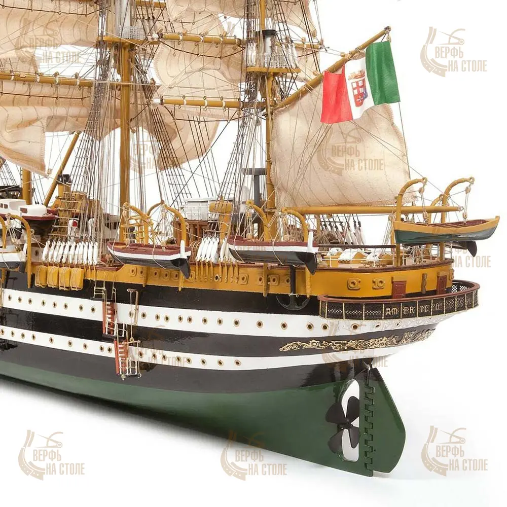 модель корабля своими руками Amerigo Vespucci модель корабля своими руками Amerigo Vespucci