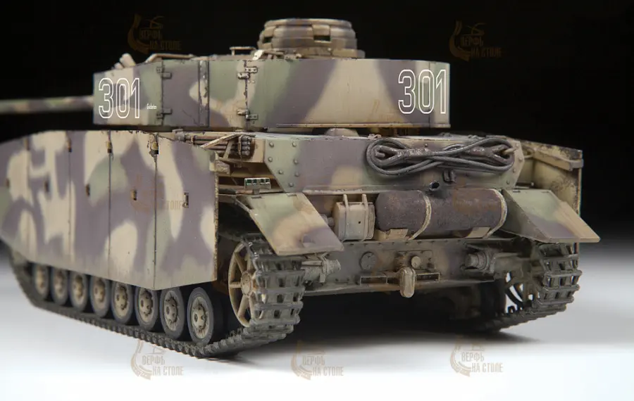 Немецкий танк "T-IV G"
