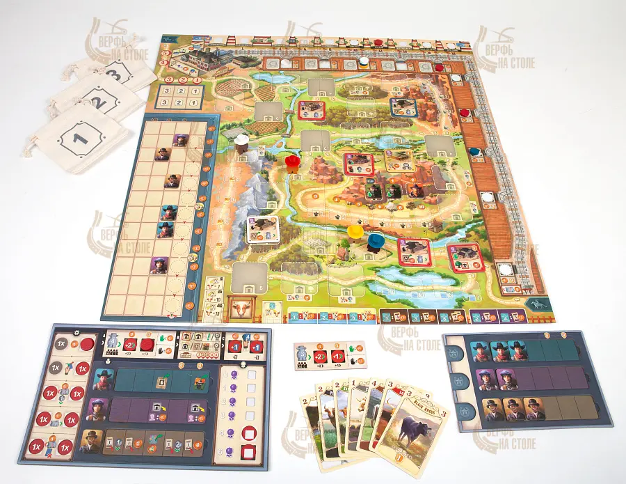 Настольная игра: Великий Западный Путь. Второе издание