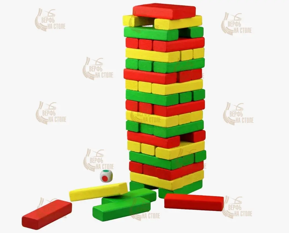 Настольная игра: Торре (падающая башня) Настольная игра: Торре (падающая башня)