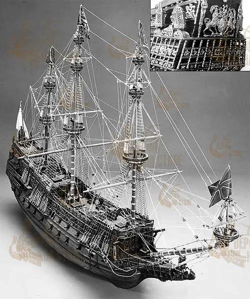 Чертеж корабля Sovereign of the seas Чертеж корабля Sovereign of the seas