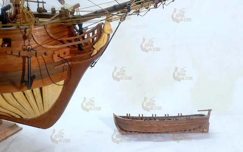 модель корабля для сборки Барказ 22 фута для HMS Druid модель корабля для сборки Барказ 22 фута для HMS Druid
