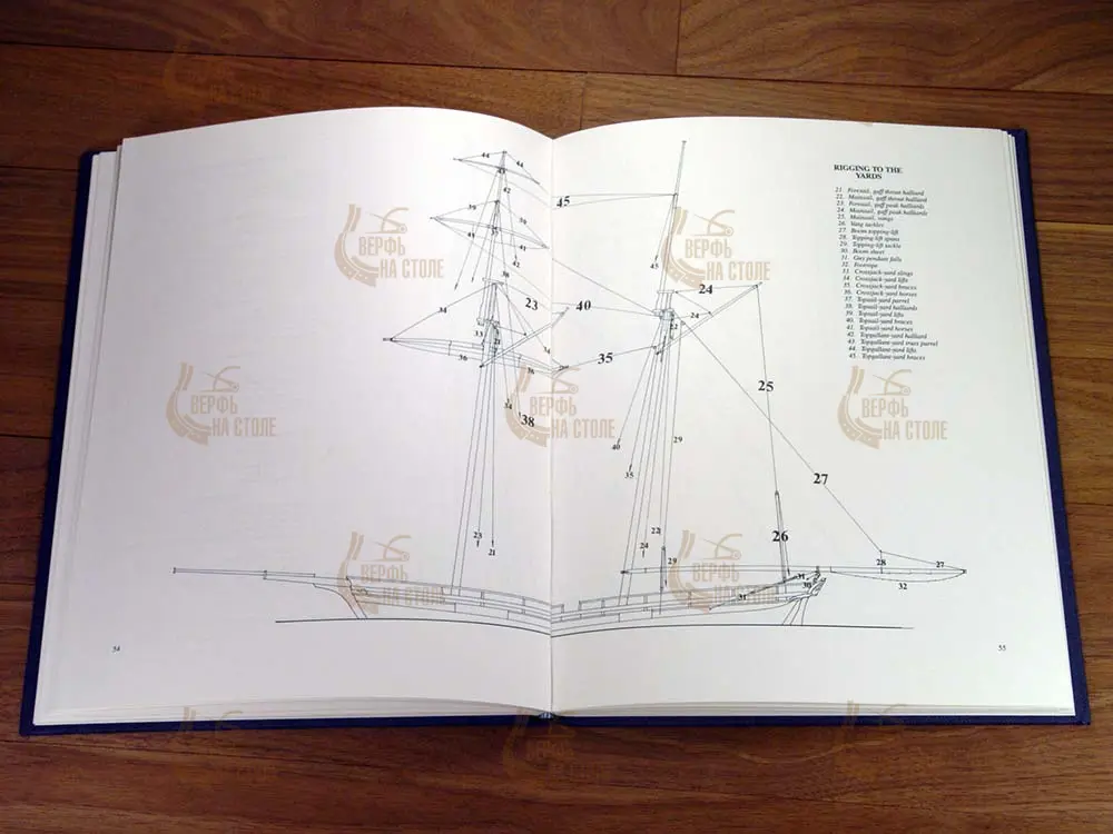 La Jacinthe Schooner, 1825 + чертежи La Jacinthe Schooner, 1825 + чертежи