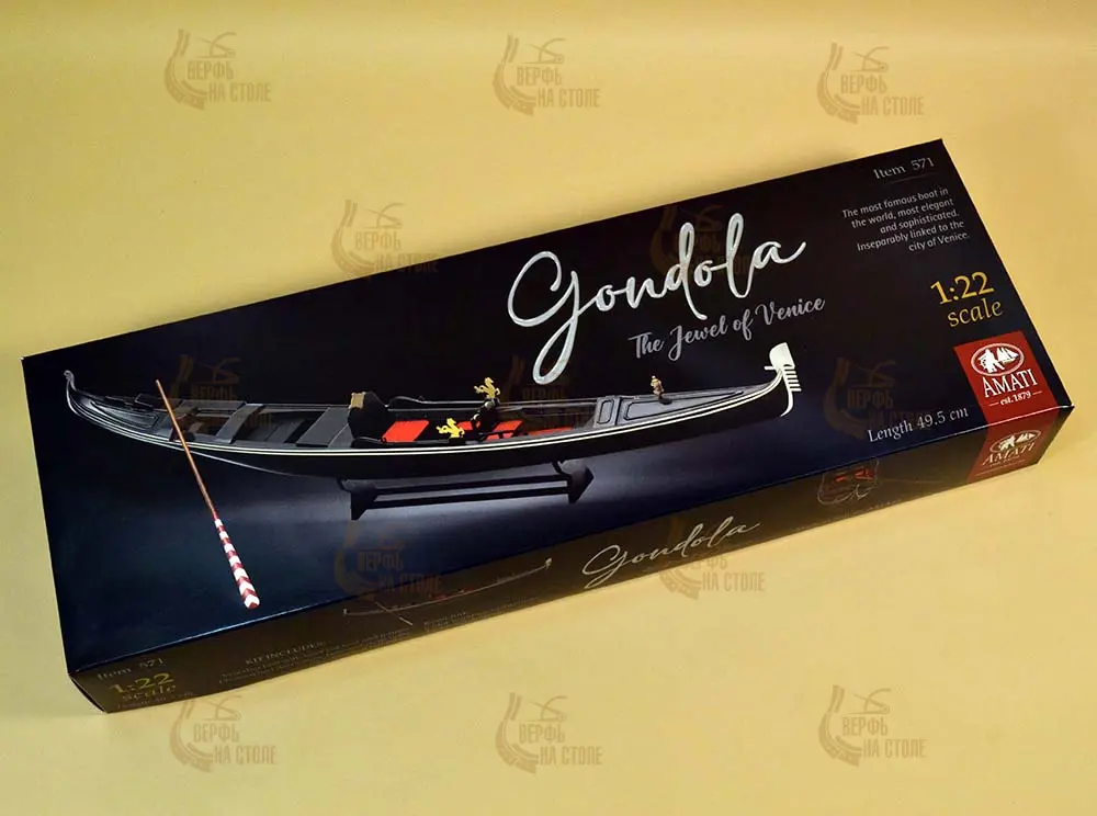 модель корабля Gondola Venetian модель корабля Gondola Venetian