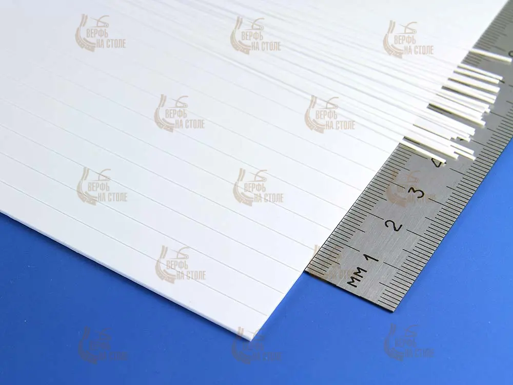 Кровля, шаг 6,3 мм, лист 15х30 см Кровля, шаг 6,3 мм, лист 15х30 см