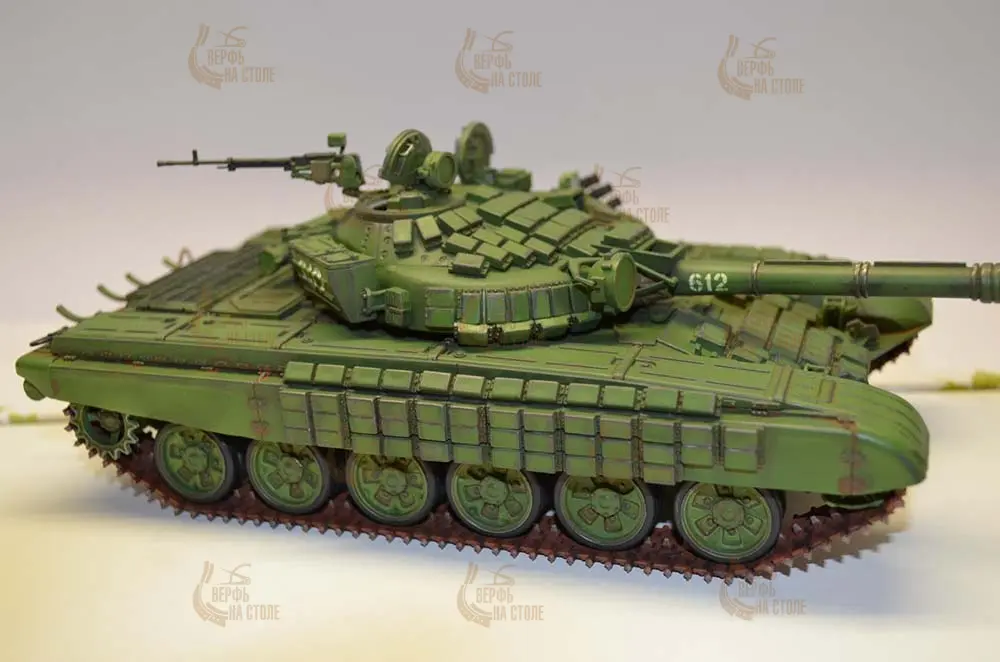 Российский основной танк с активной бронёй Т-72Б подарочный набор