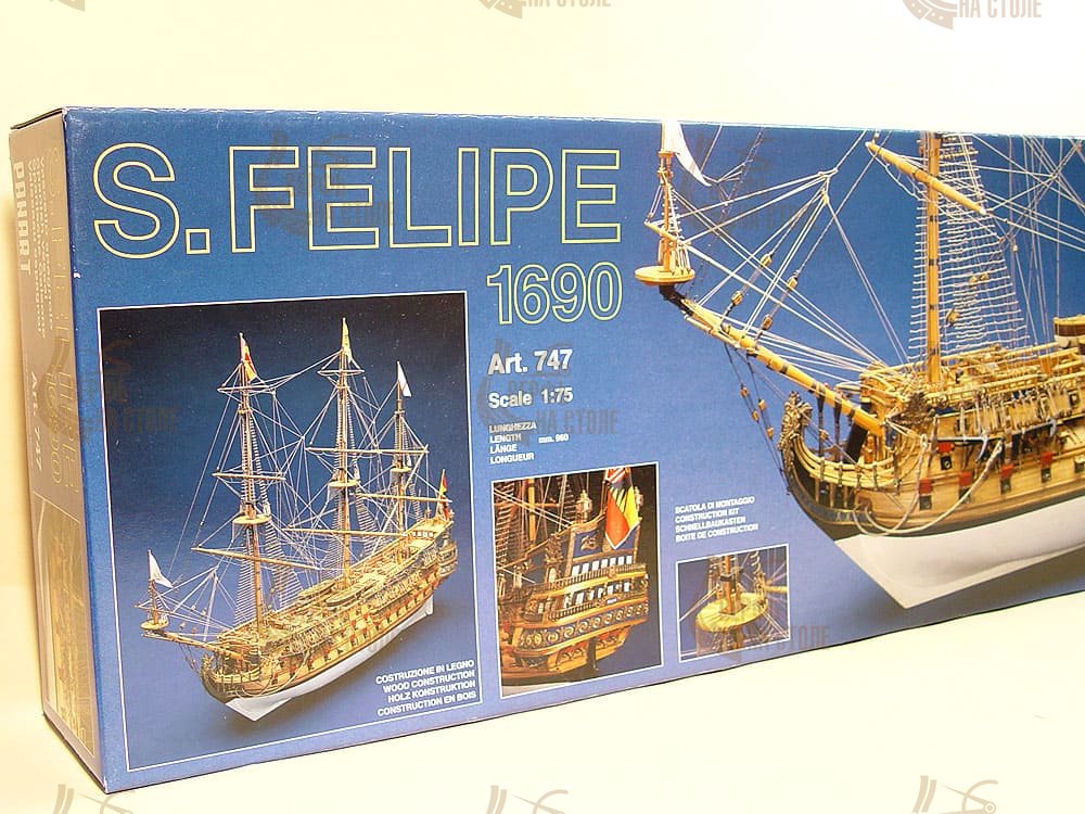 Модель корабля своими руками San Felipe Модель корабля своими руками San Felipe
