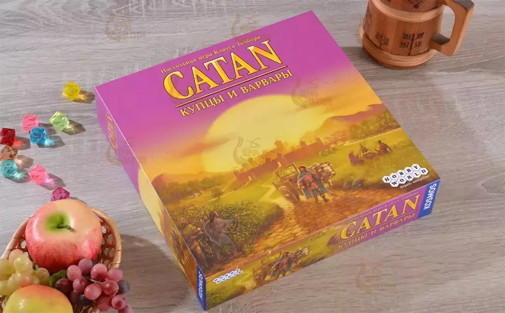 Настольная игра: Колонизаторы. Купцы и варвары (3-е рус. изд., CATAN)