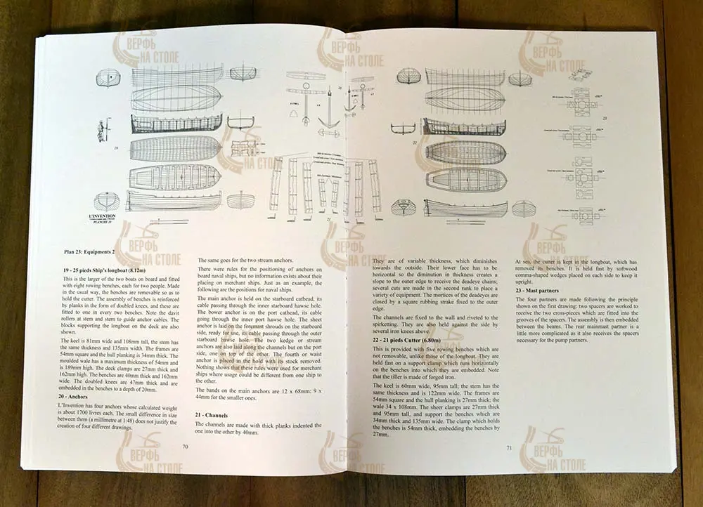 L'Invention, 1799 + чертежи L'Invention, 1799 + чертежи