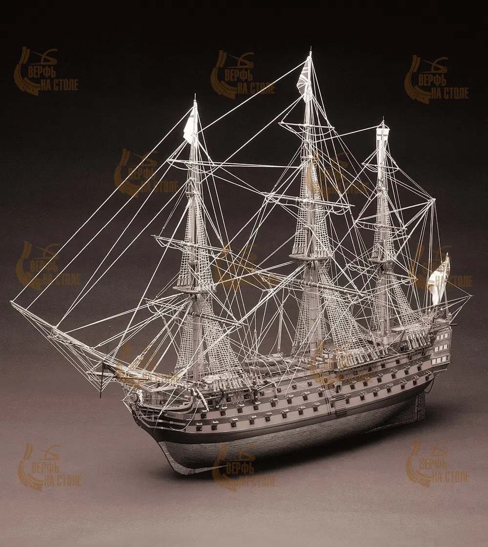 Чертеж корабля HMS Victory (1:78) Чертеж корабля HMS Victory (1:78)