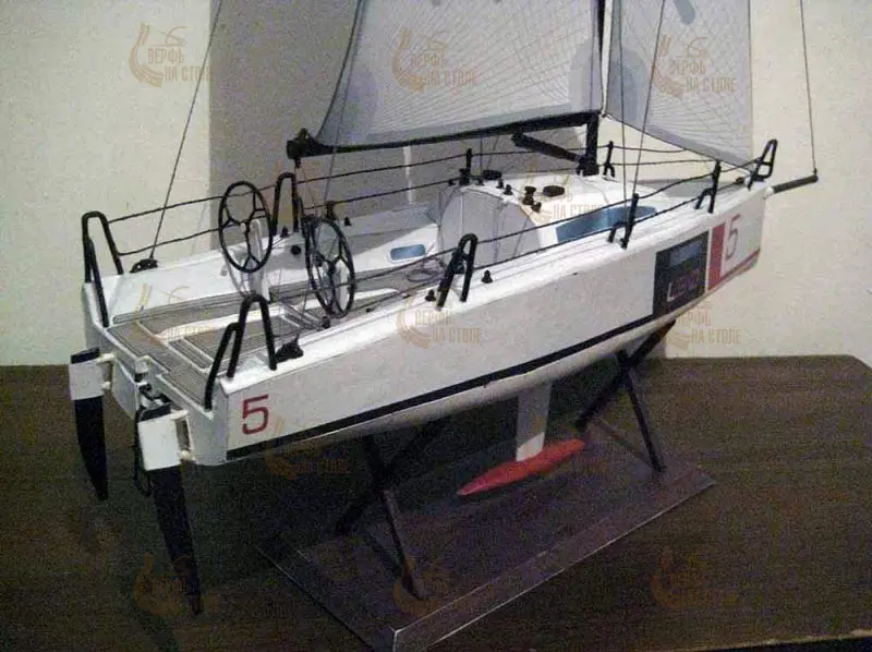 Модель из бумаги яхта "L30 class" Модель из бумаги яхта "L30 class"