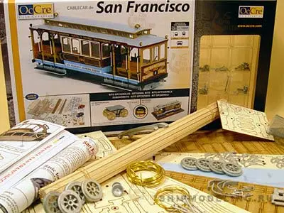 модель трамвая Модель трамвая SAN FRANCISCO модель трамвая Модель трамвая SAN FRANCISCO