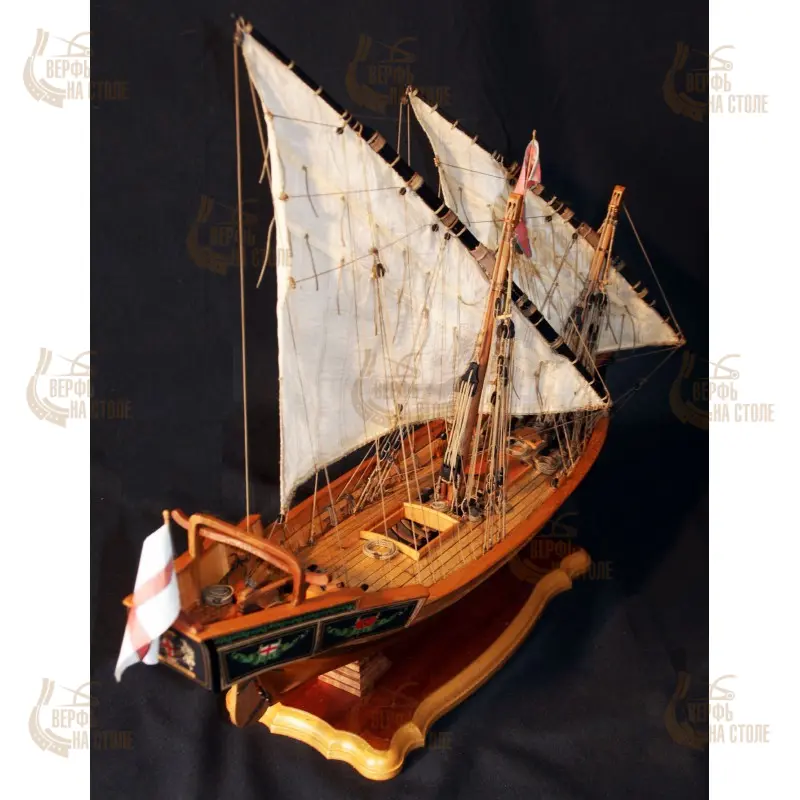 N.S. del Rosario felucca, 1759 + чертежи N.S. del Rosario felucca, 1759 + чертежи