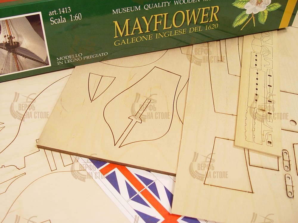 модель корабля Mayflower модель корабля Mayflower