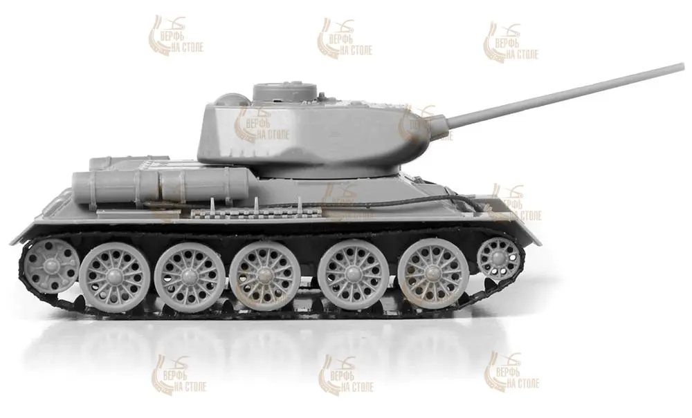 Советский танк Т-34/85 (сборка без клея) Советский танк Т-34/85 (сборка без клея)