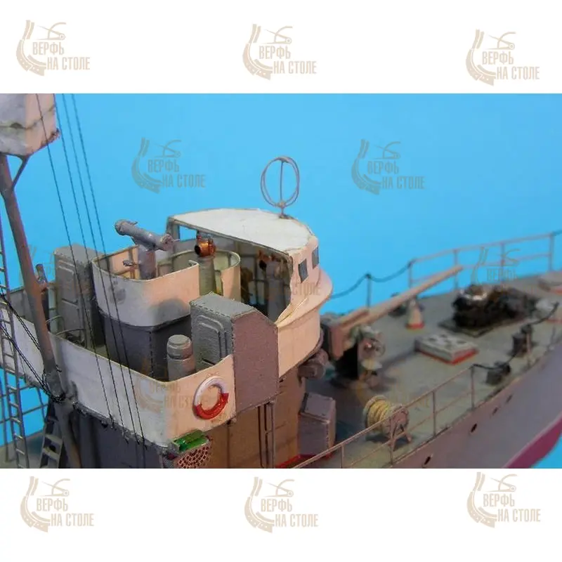 Модели из картона тральщик "Мина"+ морской охотник "МО-4", СССР 1940 г Модели из картона тральщик "Мина"+ морской охотник "МО-4", СССР 1940 г