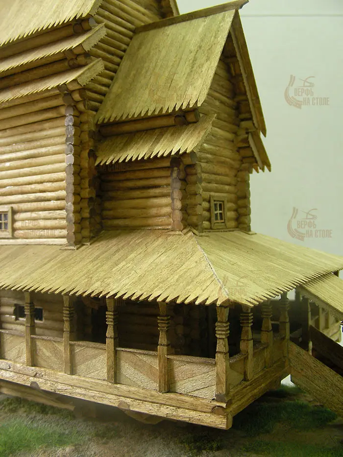 Георгиевская церковь, 2390 деталей Георгиевская церковь, 2390 деталей