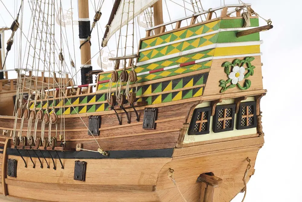 Английский галеон Mayflower + (Стартовый набор инструментов)