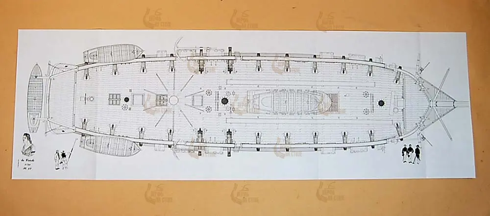 La Creole, 1838 + чертежи La Creole, 1838 + чертежи