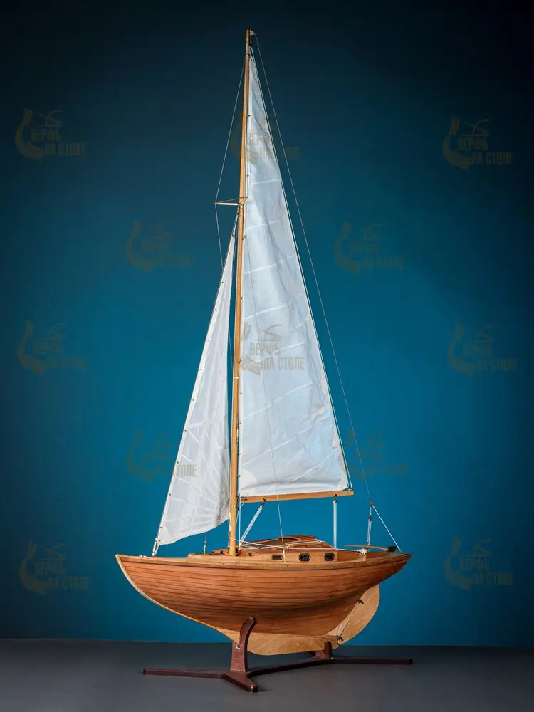 Модель Яхта Folkboat, комплектация Продвинутая Модель Яхта Folkboat, комплектация Продвинутая