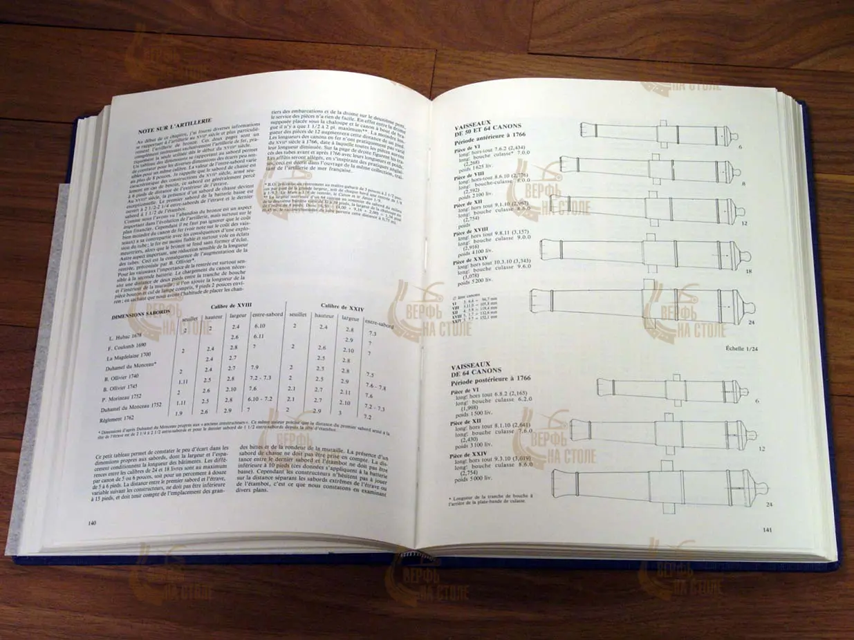 Les Vaisseaux de 50 et 64 canons (fr) + чертежи Les Vaisseaux de 50 et 64 canons (fr) + чертежи