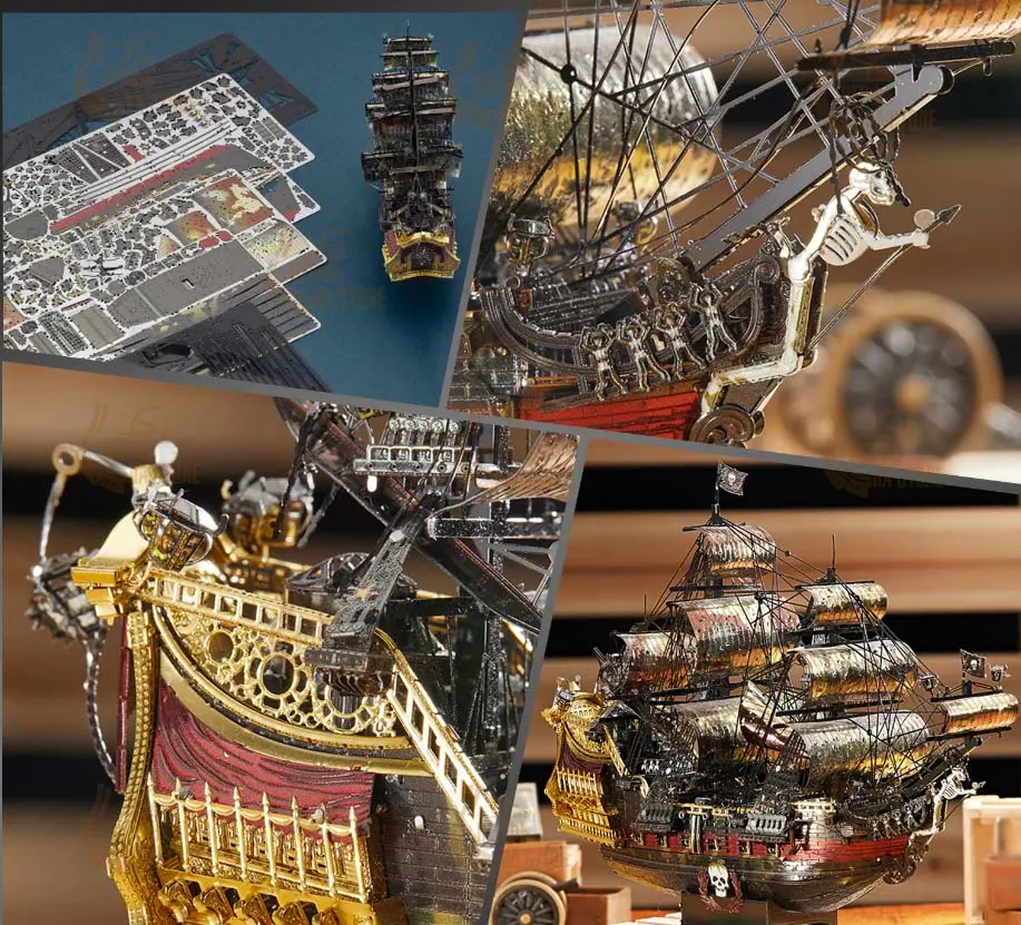 Месть королевы Анны (цветная 3D модель) Месть королевы Анны (цветная 3D модель)