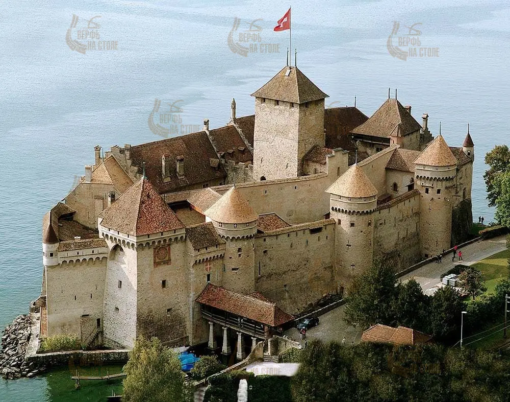 керамический конструктор купить Замок de Chillon