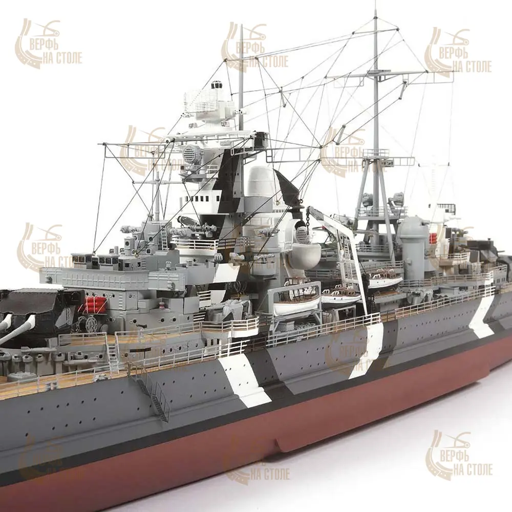 Крейсер Prinz Eugen + (Стартовый набор инструментов) Крейсер Prinz Eugen + (Стартовый набор инструментов)