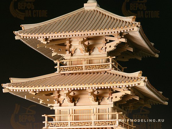 3-х ярусная пагода Hokkiji 3-х ярусная пагода Hokkiji