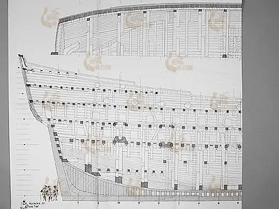 De L'Ambitieux (le trois-ponts de Tourville), 1680 + чертежи De L'Ambitieux (le trois-ponts de Tourville), 1680 + чертежи