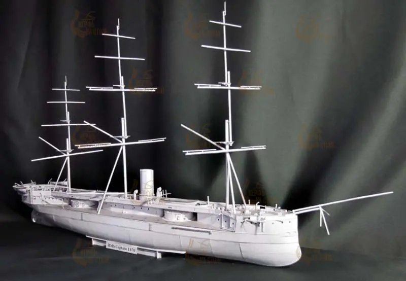 Модель из картона Броненосец Captain Модель из картона Броненосец Captain
