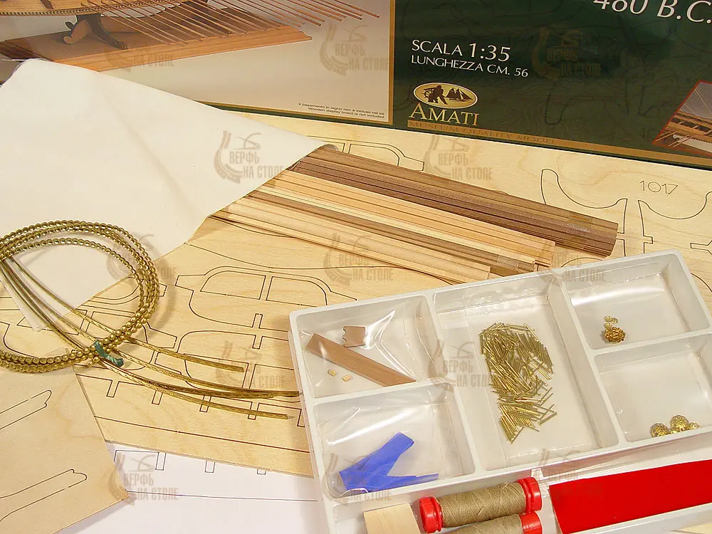 модель корабля Greek Bireme модель корабля Greek Bireme