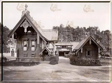 Терем русского подворья, 1873 г, версия с подсветкой, 1900 деталей