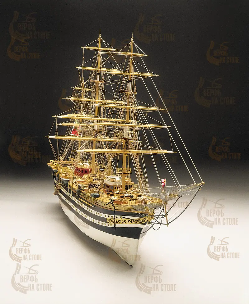 Модель корабля своими руками Amerigo Vespucci (Mantua) Модель корабля своими руками Amerigo Vespucci (Mantua)