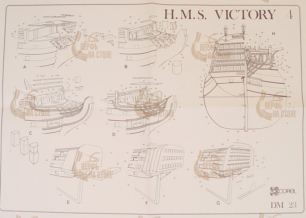 Чертежи hms victory