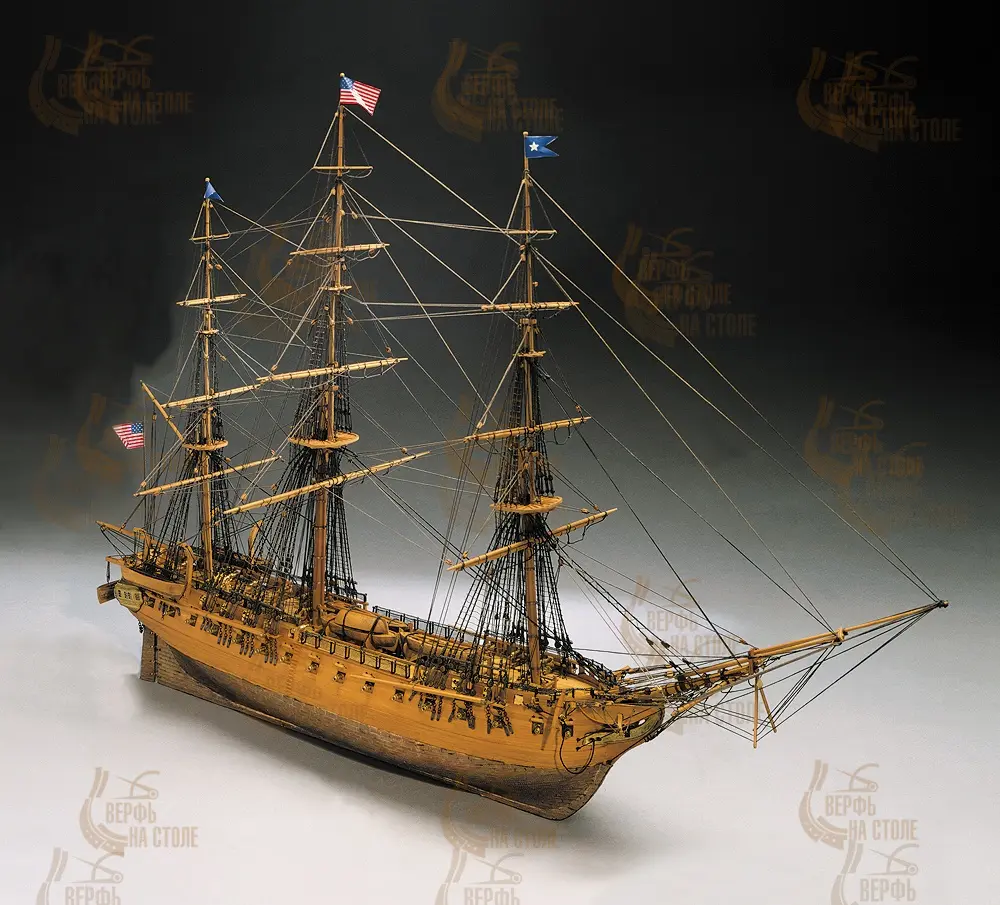 Модель корабля своими руками USS Constitution (Mantua) Модель корабля своими руками USS Constitution (Mantua)