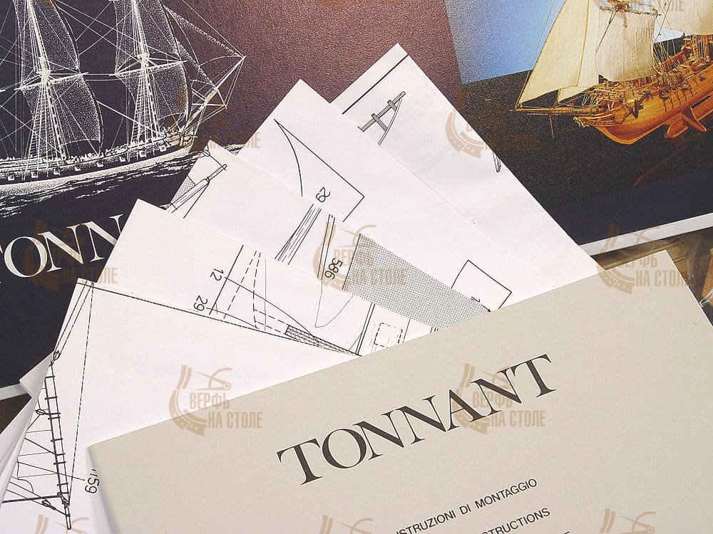 деревянная модель корабля Tonnant деревянная модель корабля Tonnant