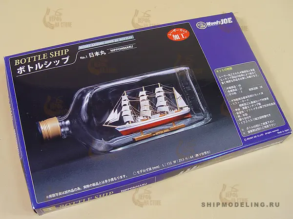 деревянная модель корабля Nippon Maru корабль в бутылке деревянная модель корабля Nippon Maru корабль в бутылке