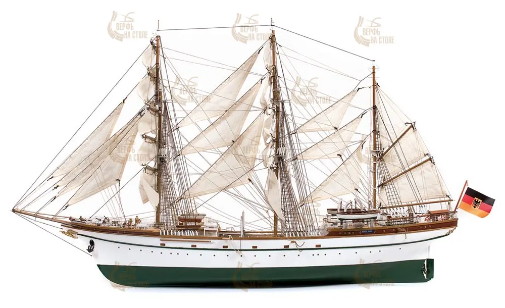 Барк Товарищ (Gorch Fock) + (Стартовый набор инструментов) Барк Товарищ (Gorch Fock) + (Стартовый набор инструментов)