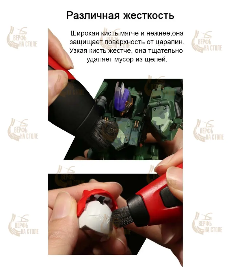 Выдвижная двухсторонняя кисть для удаления пыли Выдвижная двухсторонняя кисть для удаления пыли