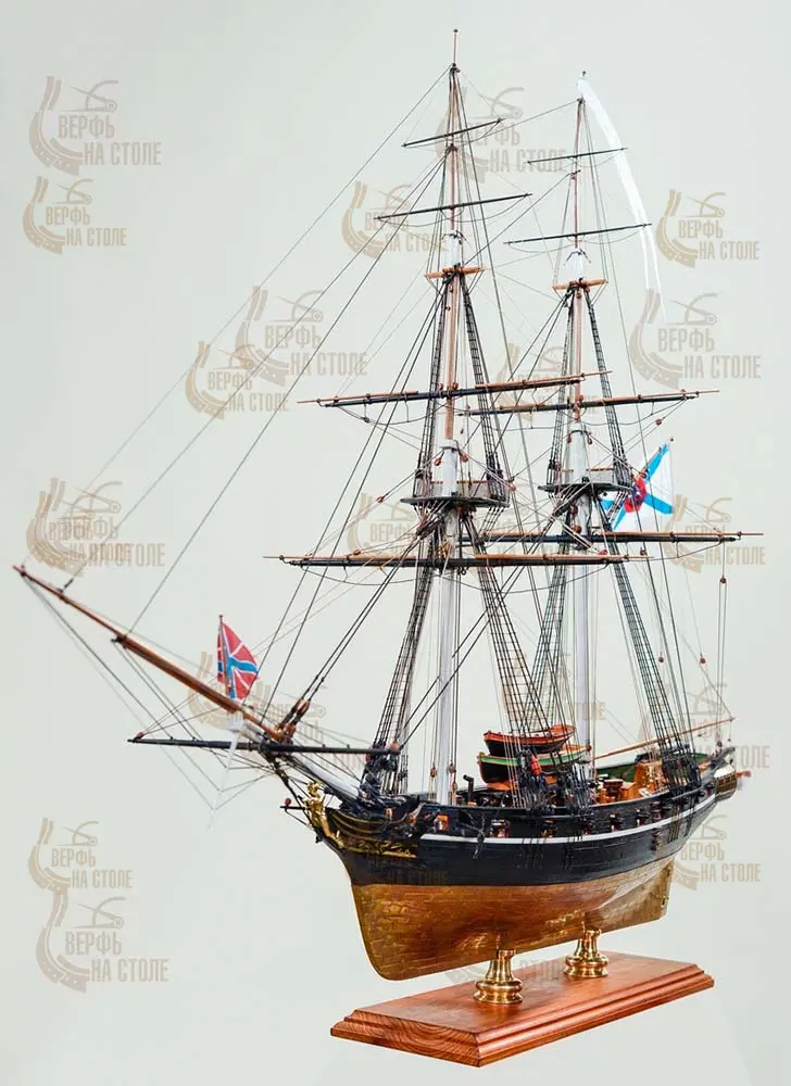 Модель Бриг Меркурий 1:72 Модель Бриг Меркурий 1:72