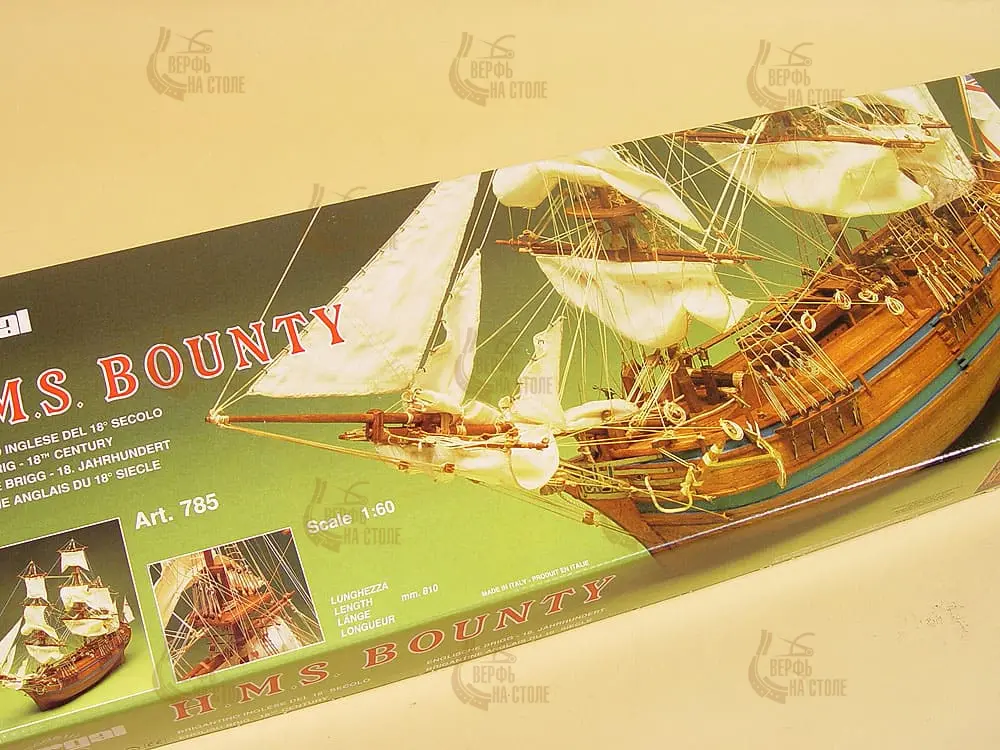 Модель корабля своими руками HMS Bounty (Mantua) Модель корабля своими руками HMS Bounty (Mantua)