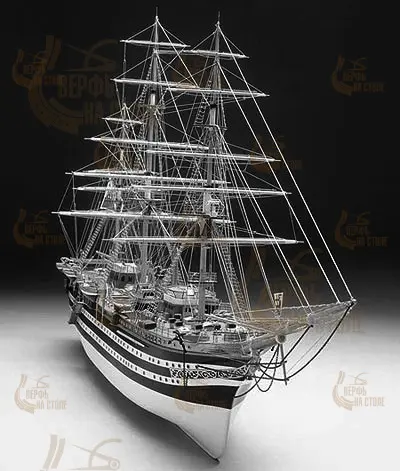 Чертеж корабля AMERIGO VESPUCCI Чертеж корабля AMERIGO VESPUCCI